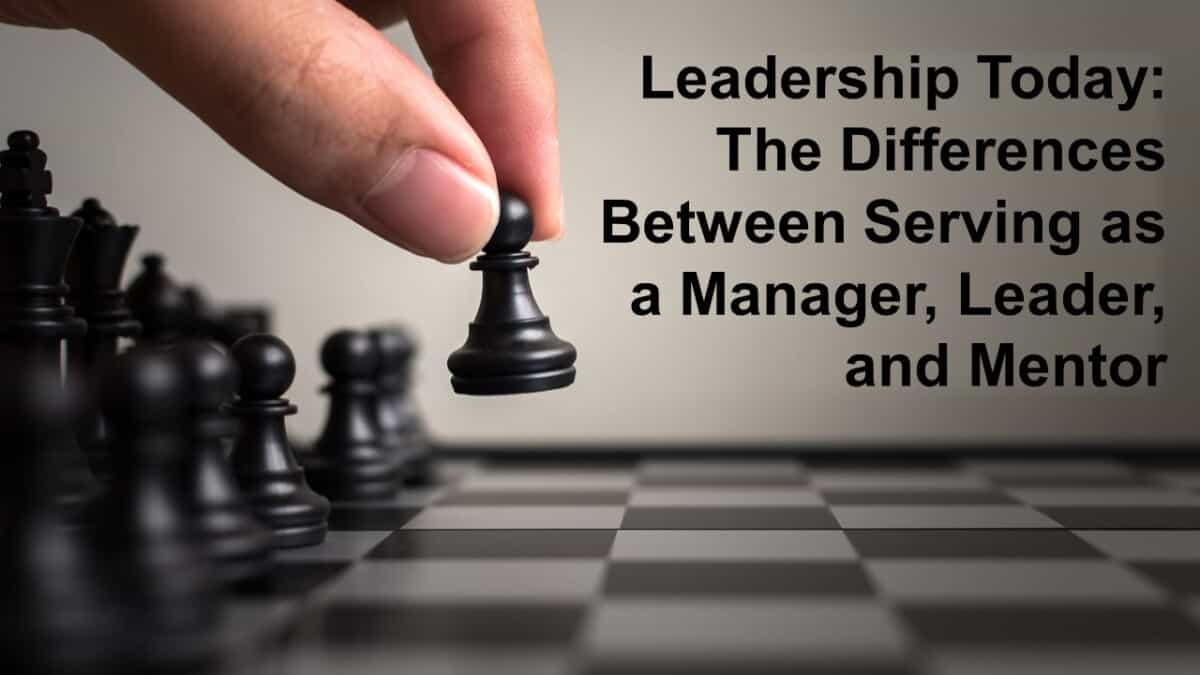 Leadership & Serving,   mentor leadership is all about …